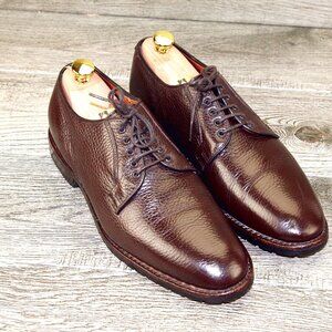 Allen Edmonds SAN MARCO 8 E Brown * new Flannel Bags * add $15 Cedar Trees